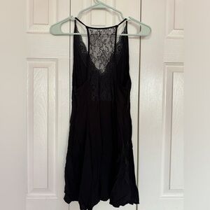 Forever 21 black lace dress
